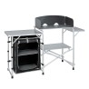 Meuble de cuisine pliable en aluminium Snack Easy Black Brunner Promotion