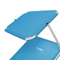 Chaise longue pliable avec pare-soleil pour plage, piscine Malibù Brunner Modèle