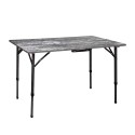 Table de camping pliable 110x75 extérieur jardin Elù Duplit Brunner Promotion