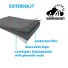 Table de camping pliable 100x68 pour extérieur Tabylo Exterio 100 Brunner Vente