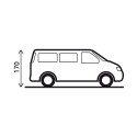 Auvent pour hayon arrière VW Volkswagen Caddy 5 Pilote Brunner Vente