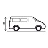 Tente arrière auto 200x200xH195cm Escape Brunner Vente