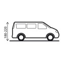Auvent universel indépendant pour fourgons, vans et minibus Rambler Brunner Dimensions