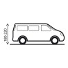 Auvent indépendant universel pour voiture et minibus Albatros Brunner Réductions
