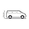 Auvent indépendant gonflable pour van/minibus Air Travel II Brunner Choix