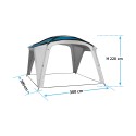 Pavillon de jardin plage camping anti-UV 300x300 cm Oceana Brunner Catalogue