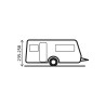 Auvent pare-soleil gonflable pour caravane Skia 300 Aerocamping Brunner Réductions