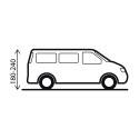 Auvent parasol gonflable pour van minibus 260x200 Rhombus Brunner Offre