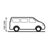 Auvent parasol gonflable pour van minibus 260x200 Rhombus Brunner Offre
