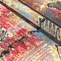 Cuisine rectangulaire art moderne multicolore tapis de salon MUL437 Offre