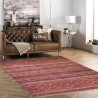 Tapis rectangulaire antidérapant multicolore salon chambre KILI01 Promotion