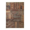 Tapis rectangulaire style ethnique multicolore salon cuisine KILI02 Vente