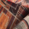Tapis rectangulaire style patchwork ethnique multicolore PATC01 Offre