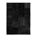 Tapis noir rectangulaire antidérapant salon chambre cuisine TUAN01 Vente