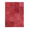 Tapis antidérapant rectangulaire rouge design moderne pour salon TURO01 Vente
