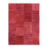 Tapis antidérapant rectangulaire rouge salon design moderne TURO01 Vente