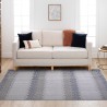 Tapis rectangulaire moderne intérieur extérieur véranda gris CSGRI001 Promotion
