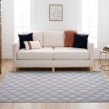 Tapis moderne rectangulaire intérieur extérieur salon véranda CSGRI002 Promotion