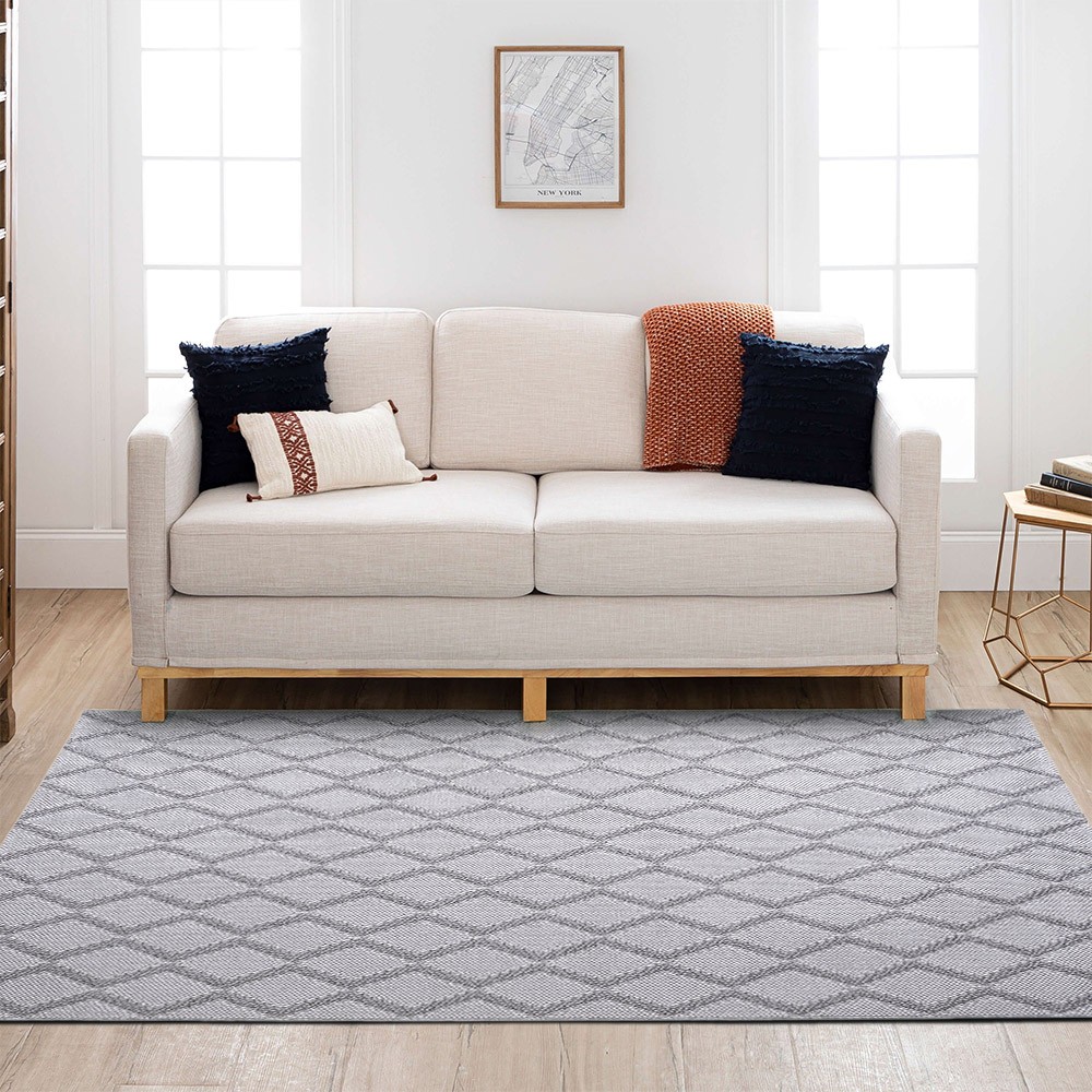 Tapis moderne rectangulaire intérieur extérieur salon véranda CSGRI002