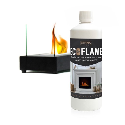 Pack de bioéthanol Ecoflame en 12 bouteilles de 1 litre par brûleur