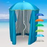 Parasol de plage léger visser tente protection uv GiraFacile 200 cm Zeus Dimensions