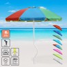 Parasol de plage léger visser protection uv GiraFacile 220 cm Apollo 