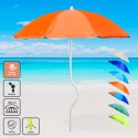 Parasol de plage anti-vent anti-UV 180 cm Girafacile Prometeo Caractéristiques