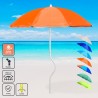 Parasol de plage anti-vent anti-UV 180 cm Girafacile Prometeo Caractéristiques