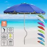 Parasol de plage aluminium léger visser protection uv GiraFacile 220 cm Eolo Réductions
