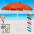 Parasol de plage léger visser protection uv GiraFacile 200 cm Ermes Promotion