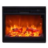 Cheminée poêle électrique encastrable basse consommation 1500W Panarea Promotion