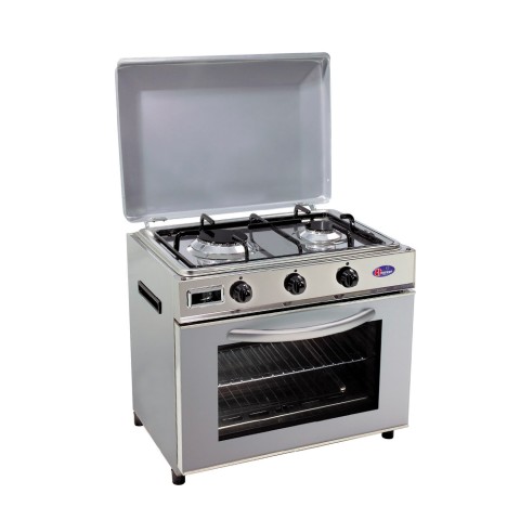 Cuisinière gaz GPL méthane 2 brûleurs Baby Cucina CF Parker Promotion