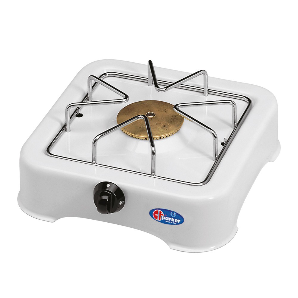 Réchaud de camping à gaz portable grille 1 feu 5318 CF Parker
