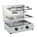 Réchaud à gaz de camping inox 2 brûleurs 200ACCGP CF Parker Catalogue