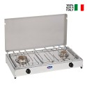 Plaque de cuisson gaz méthane GPL 2 feux usage domestique 5522SG CF Parker Offre