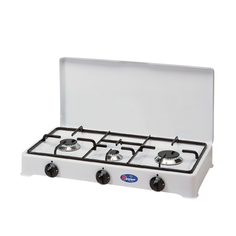 Réchaud à gaz portable de camping 3 brûleurs 5328BGP CF Parker Promotion