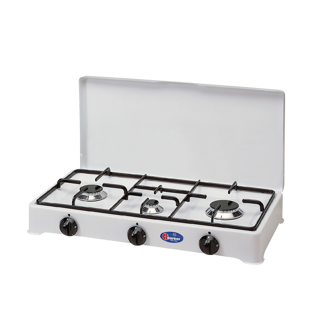 Réchaud à gaz portable de camping 3 brûleurs 5328BGP CF Parker