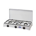 Cuisinière à gaz 3 feux usage domestique méthane GPL 5328BGPS CF Parker Vente