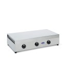 Réchaud à gaz 3 feux de camping en acier inoxydable 300ACCGP CF Parker Offre