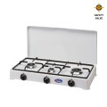 Cuisinière à gaz 3 feux usage domestique méthane GPL 5328BGPS CF Parker Promotion