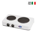 Réchaud électrique portable à 2 plaques pour camping 5322PB CF Parker Vente