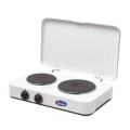 Réchaud de camping électrique 2 plaques avec couvercle 5322PBC CF Parker Promotion