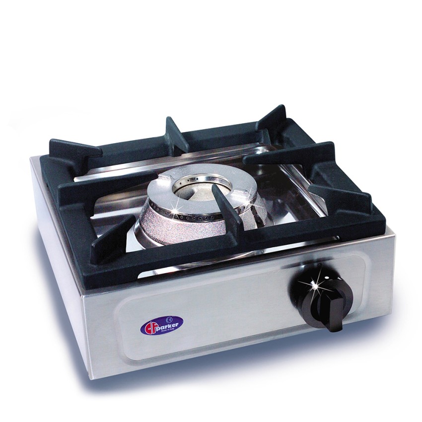 Réchaud professionnel en acier inoxydable à gaz 1 brûleur BIG7001F9 Parker Promotion