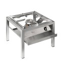 Réchaud à gaz professionnel en acier 1 brûleur 14 kW SP6050L Parker Offre