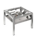 Réchaud à gaz professionnel en acier 1 brûleur 14 kW SP6050L Parker Promotion