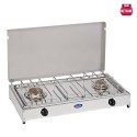 Plaque de cuisson gaz méthane GPL 2 feux usage domestique 5522SG CF Parker Réductions