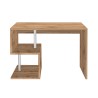 Bureau maison et bureau compact 100x50cm en bois Esse 2 Oak Offre