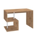 Bureau maison et bureau compact 100x50cm en bois Esse 2 Oak Remises