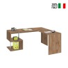 Bureau d'angle moderne en bois Vilnis WD 160/180cm Vente
