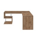 Bureau d'angle moderne en bois Vilnis WD 160/180cm Réductions